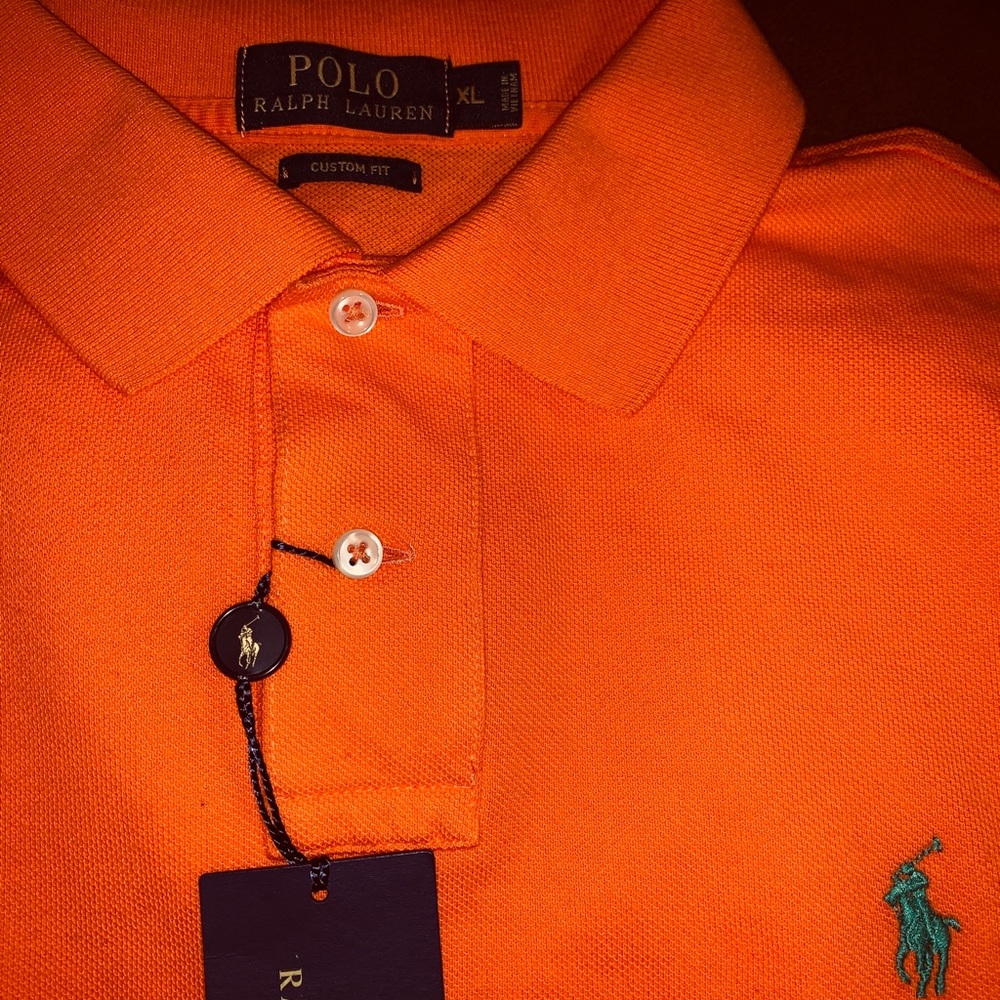 Polo Ralph Lauren XL orange polo